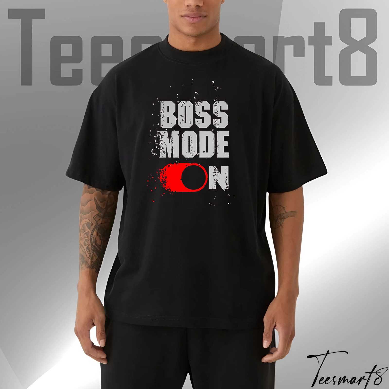 Boss Mode On Graphic Tee – Power Streetwear Shirt